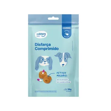 Snack Disfarca Comprimidos Happy Med para Caes 36g